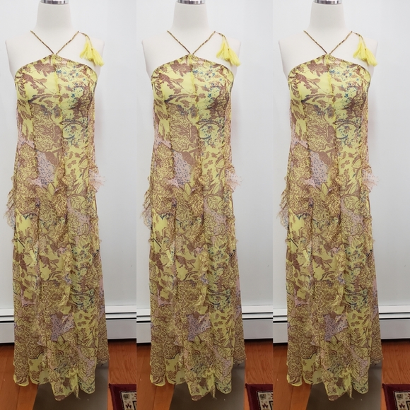 💯%FP Sandy Shores Printed Maxi Slip - Picture 4 of 8